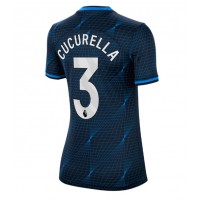 Camisa de Futebol Chelsea Marc Cucurella #3 Equipamento Secundário Mulheres 2023-24 Manga Curta